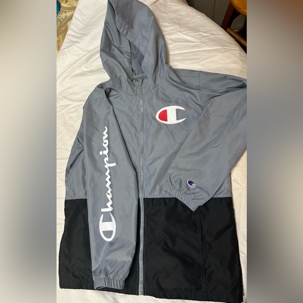 Champion Gray Athletic Jacket